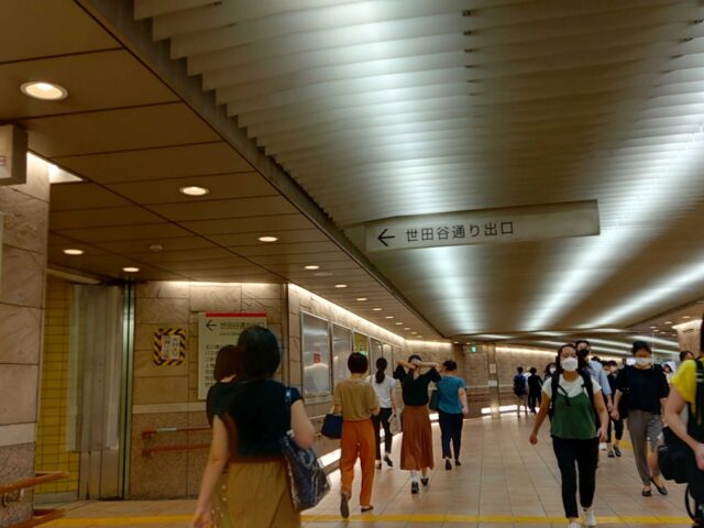 三軒茶屋駅からの経路-1
