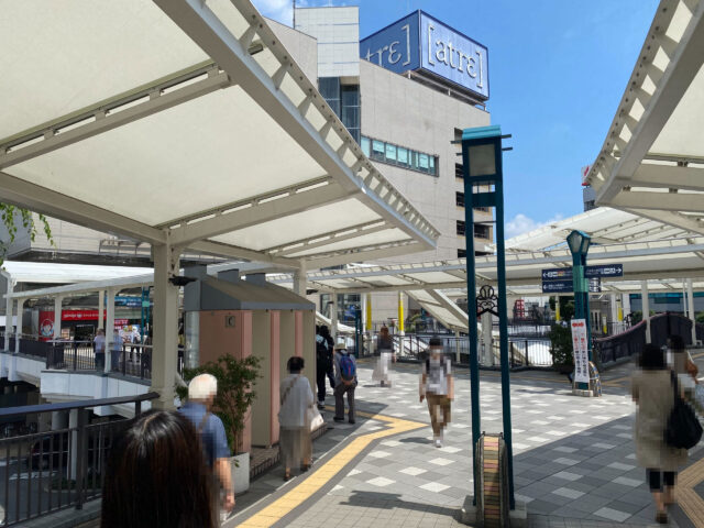 JR線・東武東上線 川越駅（東口）からの経路-1