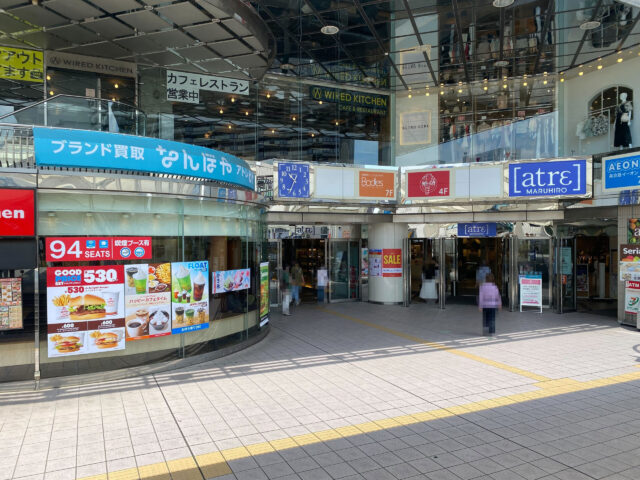 JR線・東武東上線 川越駅（東口）からの経路-1