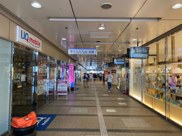 JR線・東武東上線 川越駅（東口）からの経路-1