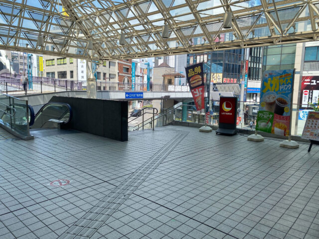 JR線・東武東上線 川越駅（東口）からの経路-1