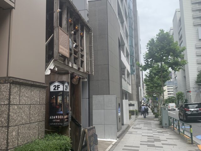 新宿御苑前駅からの経路-1