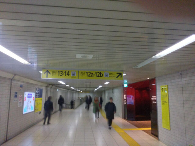 溜池山王駅からの経路-1