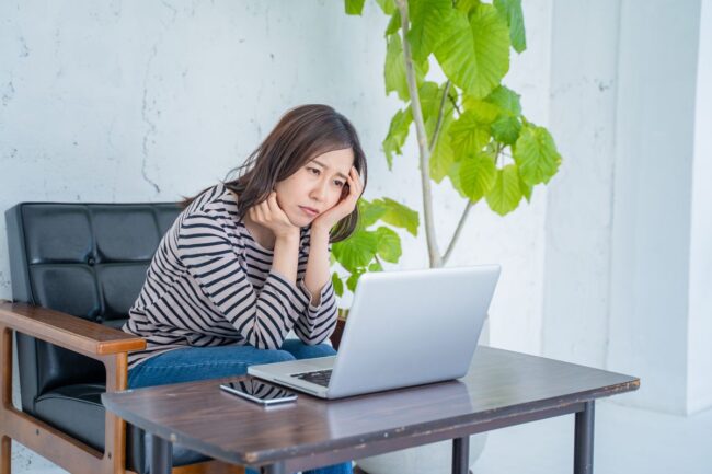 テレワークうつの主な症状