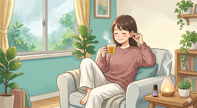 6月後半のセルフケアのイメージイラスト
