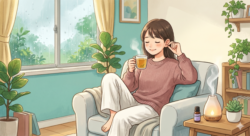 6月後半のセルフケアのイメージイラスト
